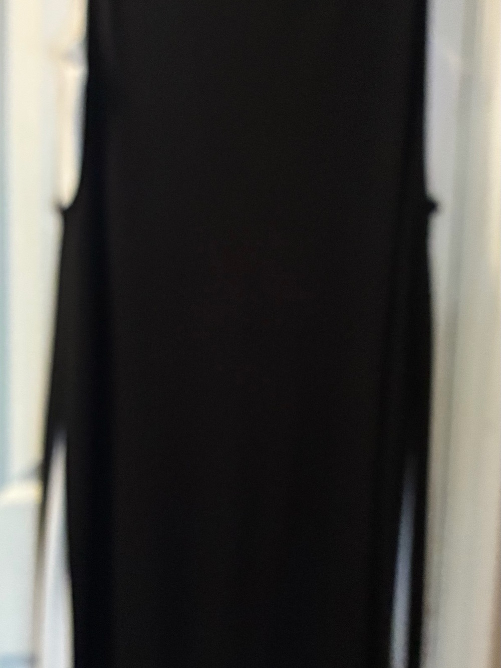 Chico's Classic Black Sleeveless Maxi Dress